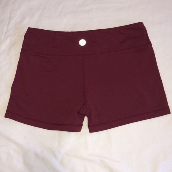 IAB 3" No Ride Shorts Windsor Wine Arrows Size Large 10 Yoga Athletic Workout - Picture 8 of 9